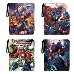 400pcs/900pcs Transformers Card Album Book Folder 4/9 Card Slots Collections Zipper Double Pocket Zipper Card Binder Holder