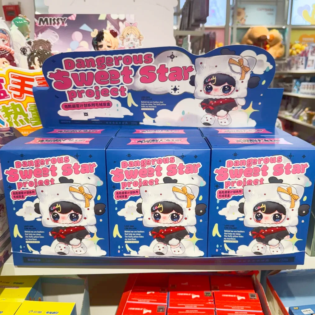 

Оригинальный Lulumi Dangerous Sweet Star Project, плюшевая слепая коробка, милая сумка, подвеска, украшение, модель, украшение, подарок на день рождения для девочки