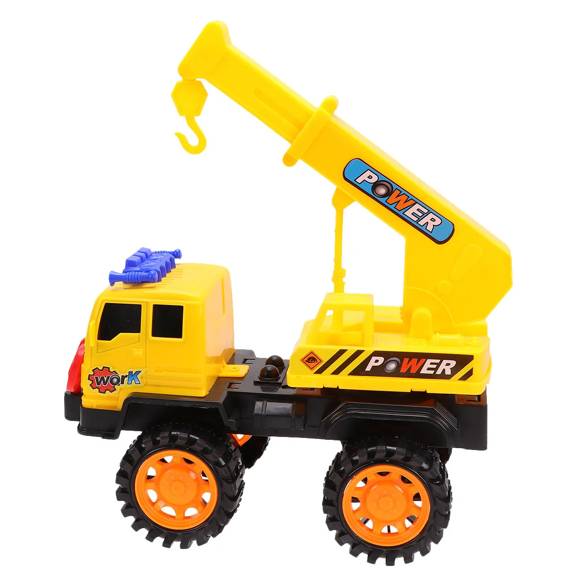

1Pcs Plastic Crane Car Lightweight Kids Engineering Truck Vehicle Construction Plaything Funny Educational Gift Large Size