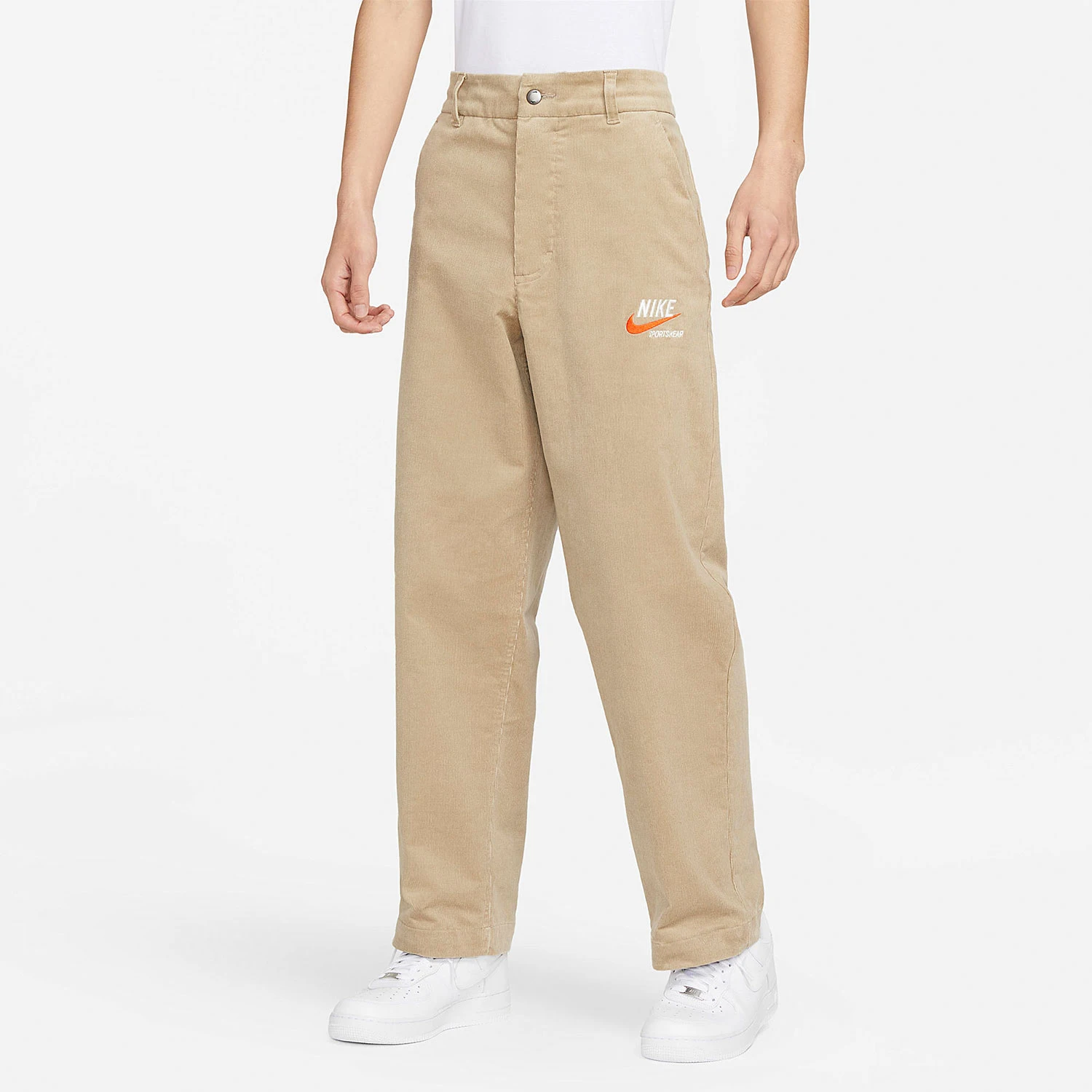 

Nike Genuine Men's Embroidered Straight-Leg Casual Pants DX0001-247