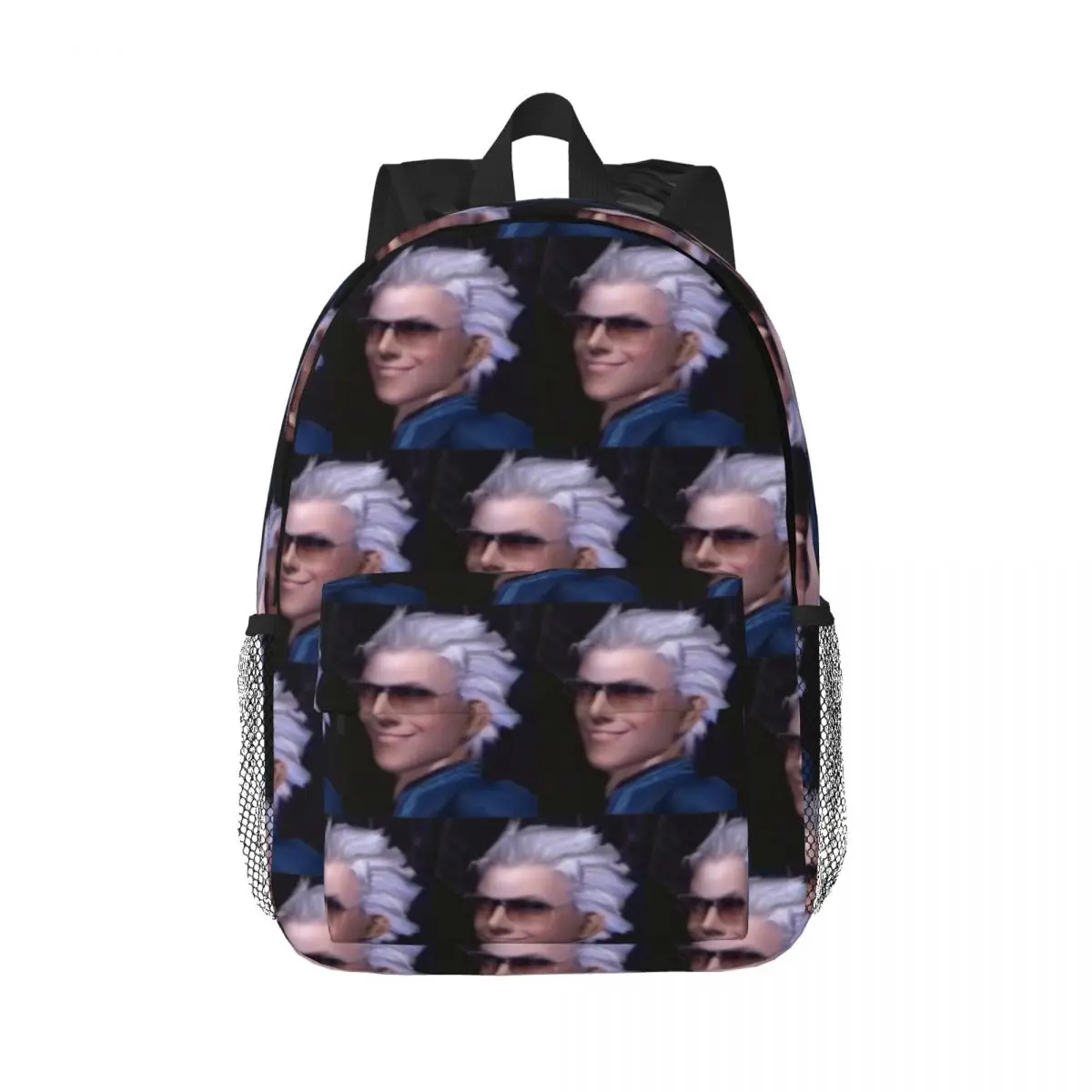 

Vergil From The Devil May Cry Series Backpacks Boys Girls Bookbag Cartoon Children School Bags Travel Rucksack Shoulder Bag