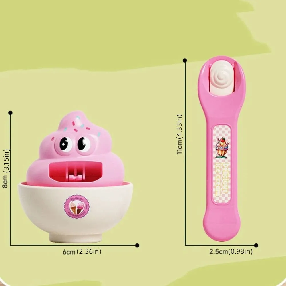 Alimentazione alimentare Gelato Budino Set Alimentazione Simulazione Prima educazione Gelato Budino 3D Fai finta di giocare Gioca a casa Giocattoli