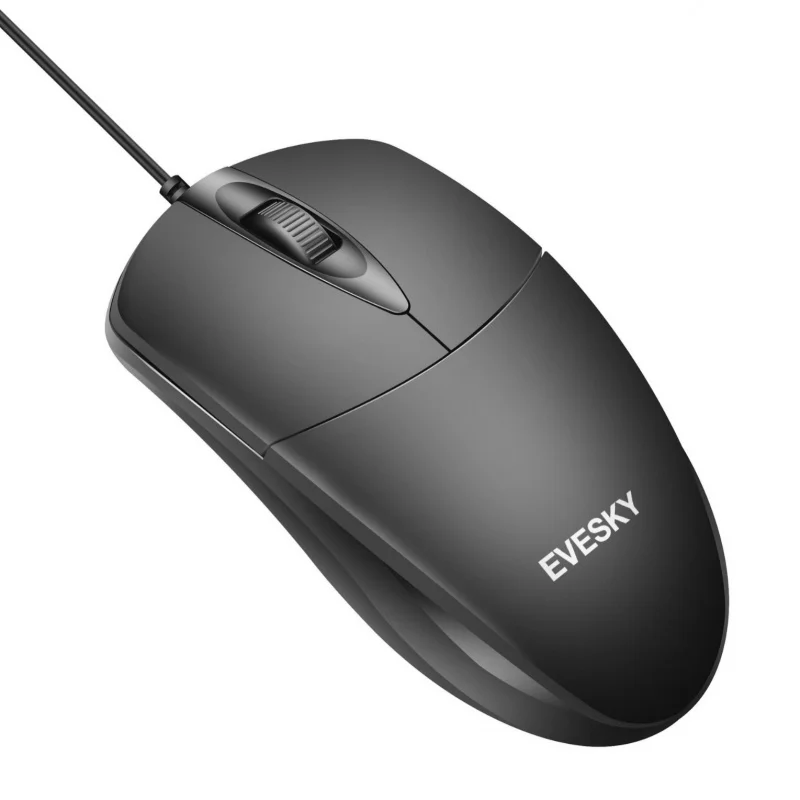 

EVESKY Wired For Computer Business Office Gaming Home Desktop Laptop USB Mouse In Stock