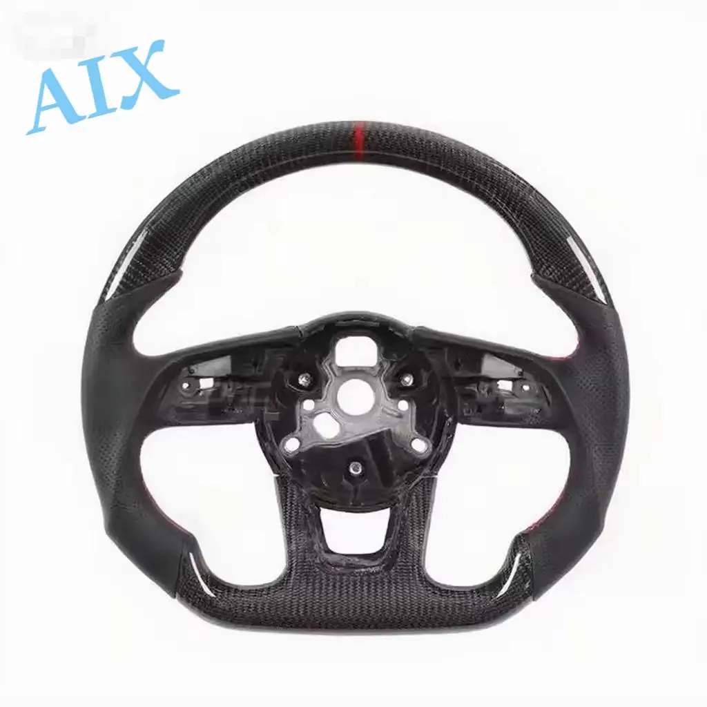 

Для Audi Rs Rs3 Rs4 Rs5 Rs6 Rs7 S-Line выхлопная система 2017-2020 S3 S4 S5 S6 рулевое колесо из углеродного волокна