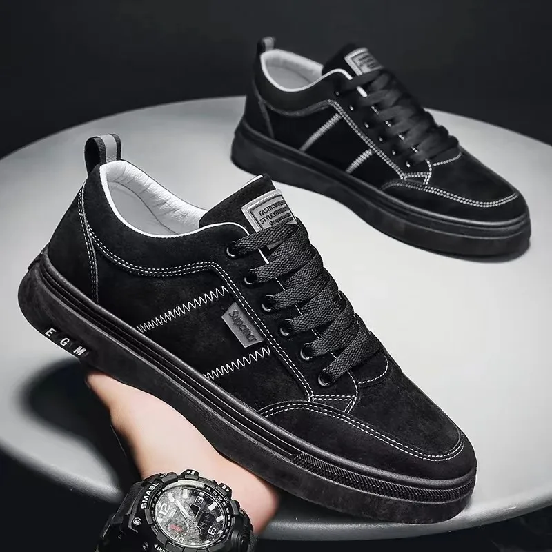 Original Men's Sneakers New Casual Shoes 2024 Spring Anti-slip Men Flat Shoes Versatile Men Tennis Student Shoes Tenis Masculino