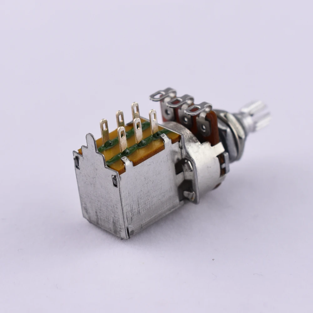 1 Piece Alpha  Push Pull  Potentiometer(POT)  For Electric Guitar Bass -Made in Korea (25K/50K/250K/500K)