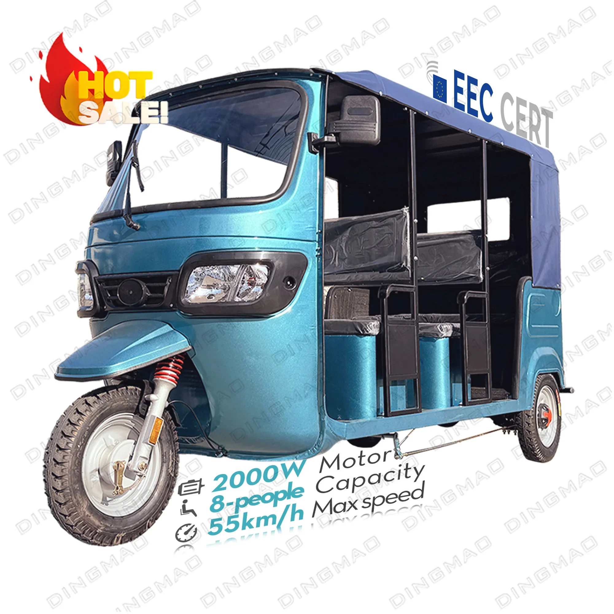 LB-ZK3WW Tuk Tuk Bajaj The Cheapest Ev Rickshaw Most Electric Tricycles Sold for Sale