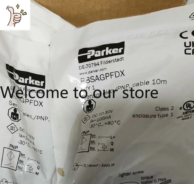 Model: P8SAGPFDX Parker Pneumatic Components, Brand New And Original, Genuine In Stock