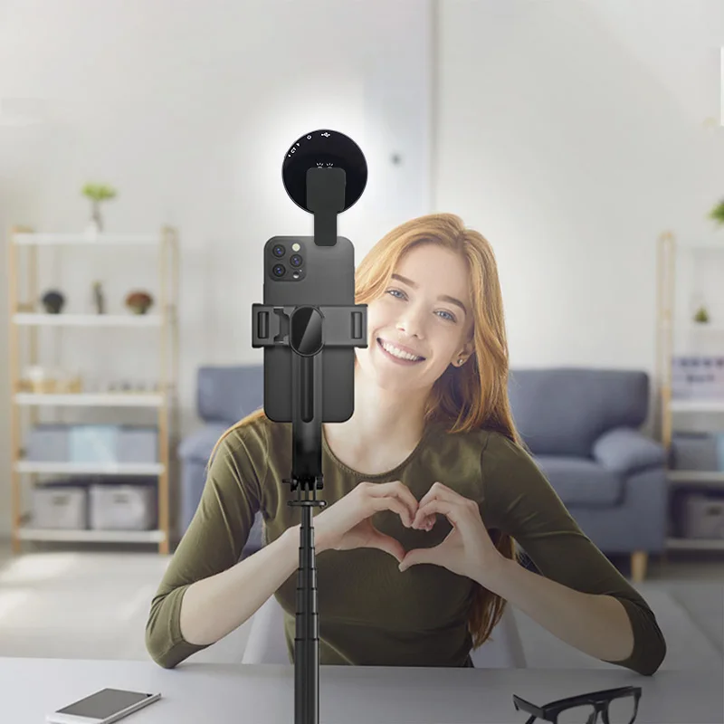 W36 携帯電話補助光ライブライト美容ミニ化粧鏡ビデオ写真ソフトライト Led ポータブル補助光