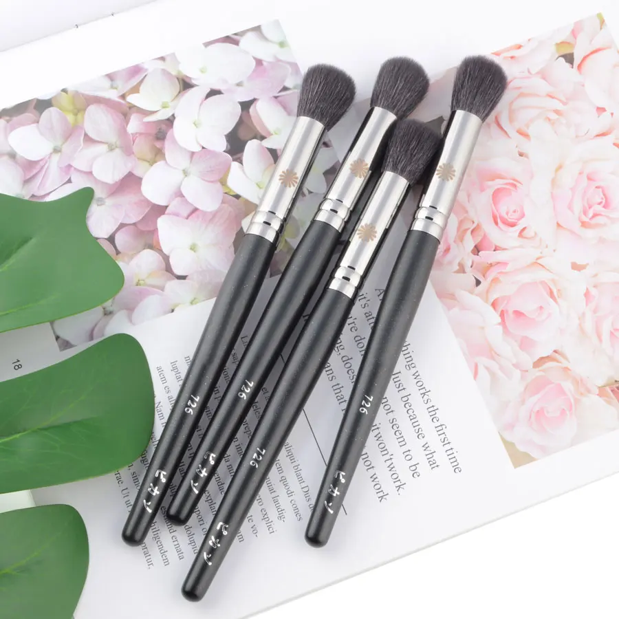 1pc Round head Highlighter Makeup brushes P726 Blush shadow contour Make up brush Professional cosmetic tool Squirrel hair mix