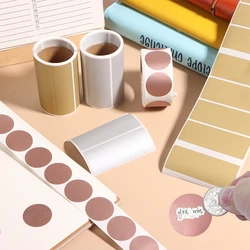 300 stuks/rol krasstickers etiketten geheime code cover stickers zelfklevende sticker activiteitskaart krasstickers