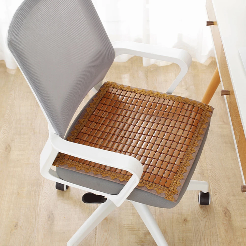

Comfortable Summer Seat Mat Seat Mat Office Chair Mat 45*45cm Breathable Seat Mat Breathable Fabric Cooling Design