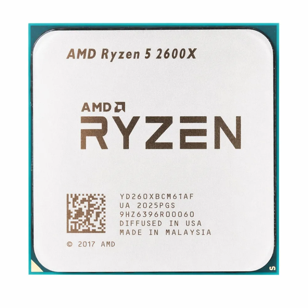 AMD Ryzen 5 2600X R5 2600X 6 Core 12 Thread 3.6GHz 95W AM4 Socket Desktop CPU Chip Compatible With A320 X470 X570 Motherboard view 4