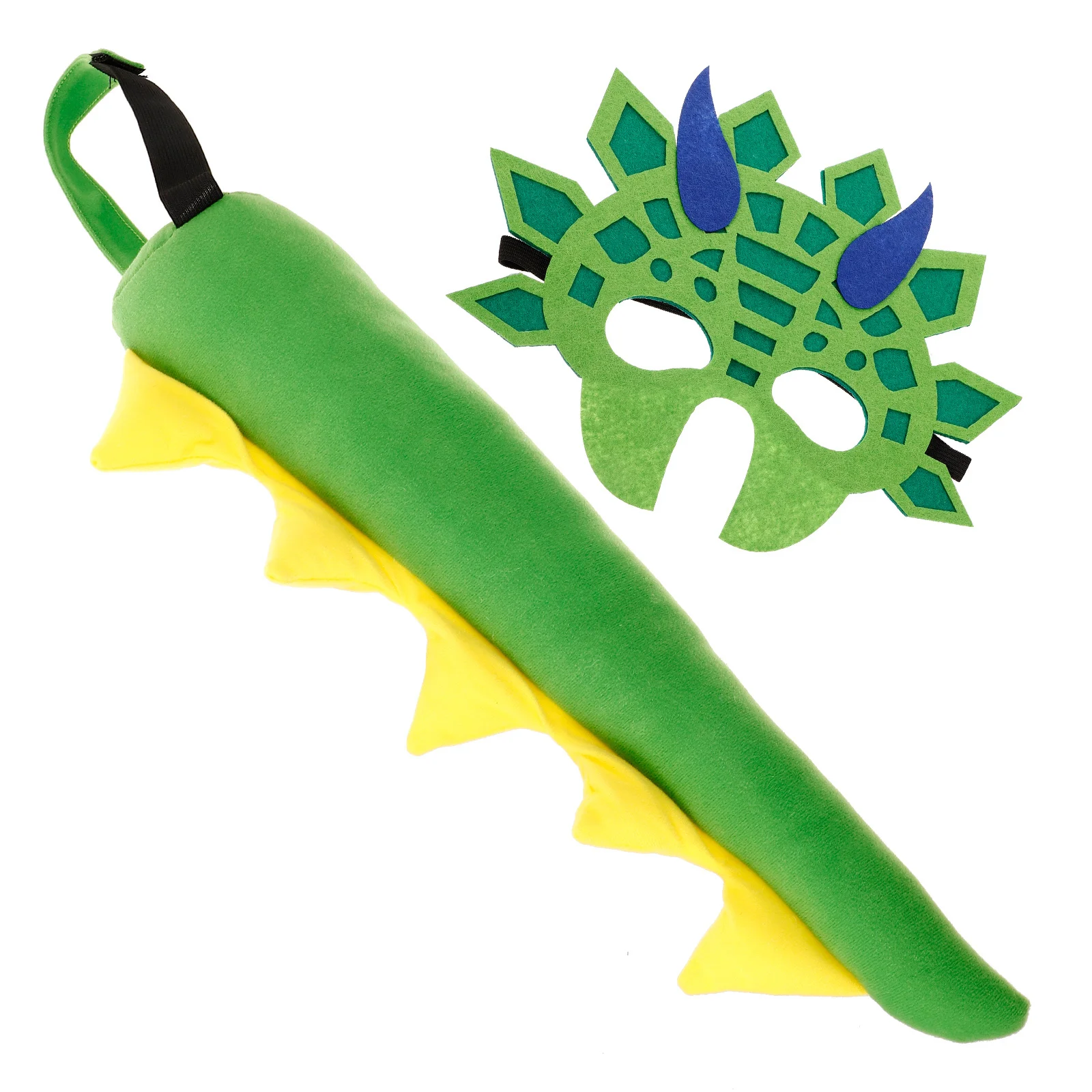 

1 комплект, маска динозавра, комплект с хвостом, детский косплей, костюм с героями мультфильмов, аксессуары для Хэллоуина, нарядное платье на тему динозавра, товары для вечеринок