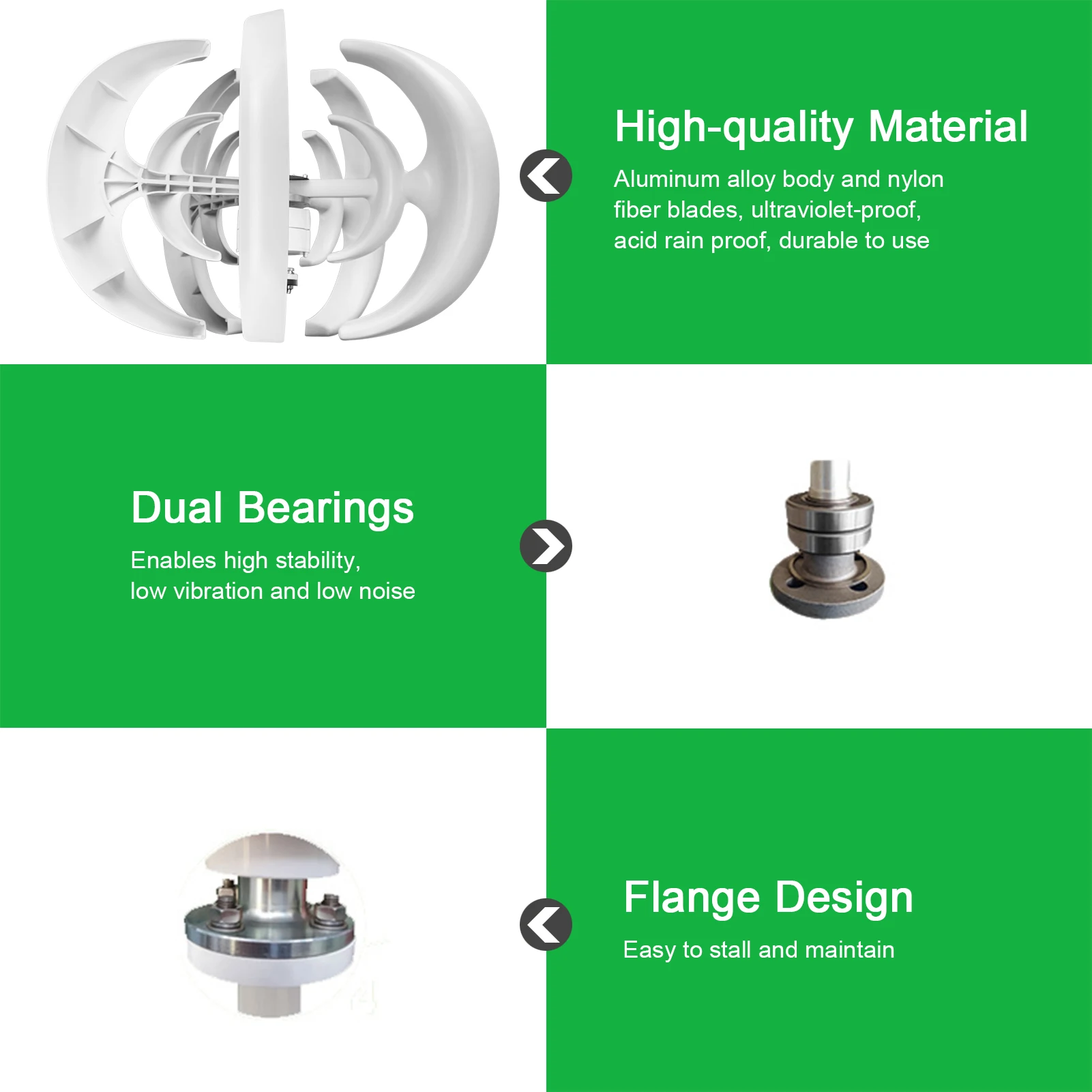 12 فولت 1200 واط مولد الرياح 5 شفرات مع شاحن تحكم فانوس صغير طقم مولد تربيني الرياح طاحونة الطاقة الواضحة للمنزل #5