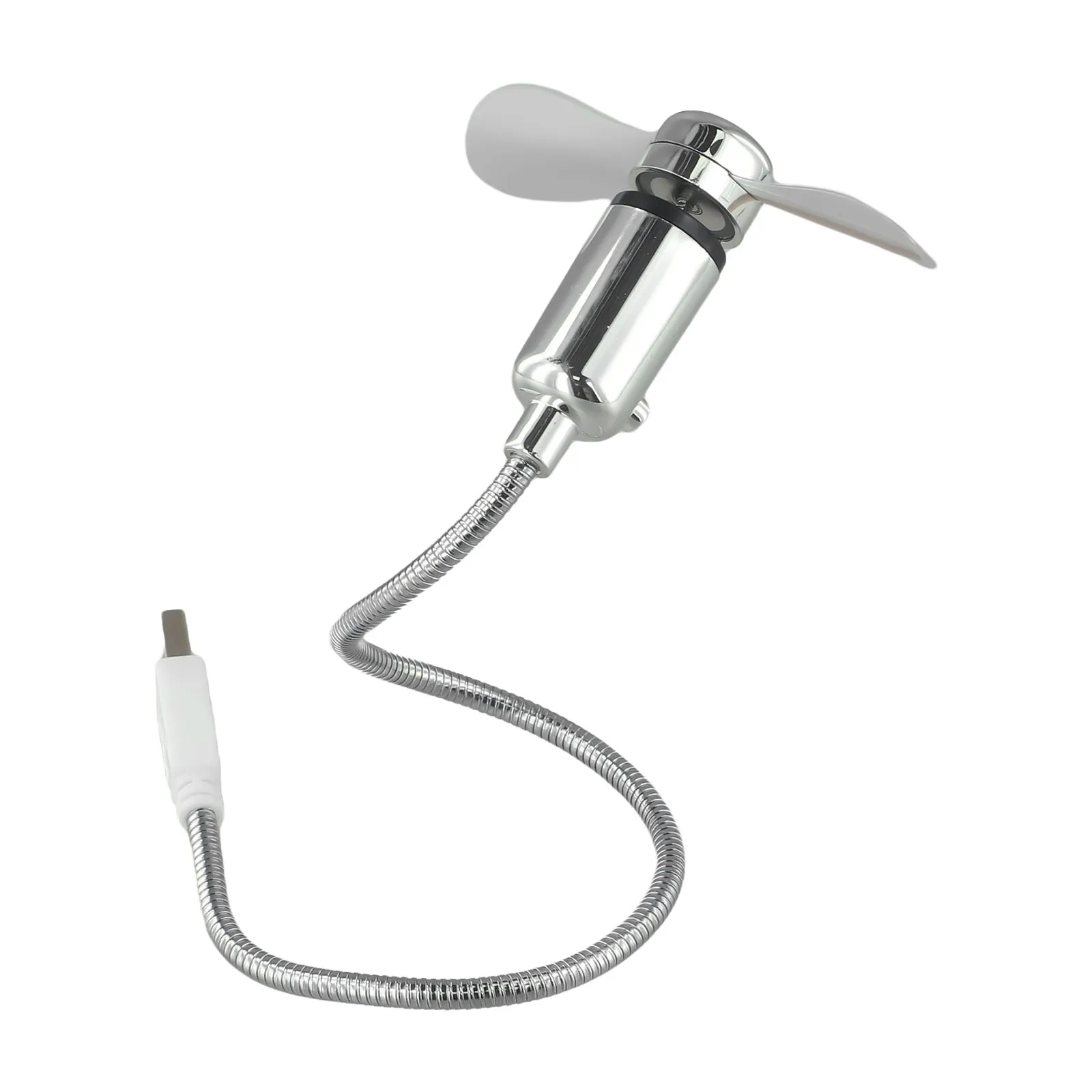 Brand New High Quality Practical LED Clock Fan Ventilator Time Setting Adjustable Direction Mechanical Metal Rotation
