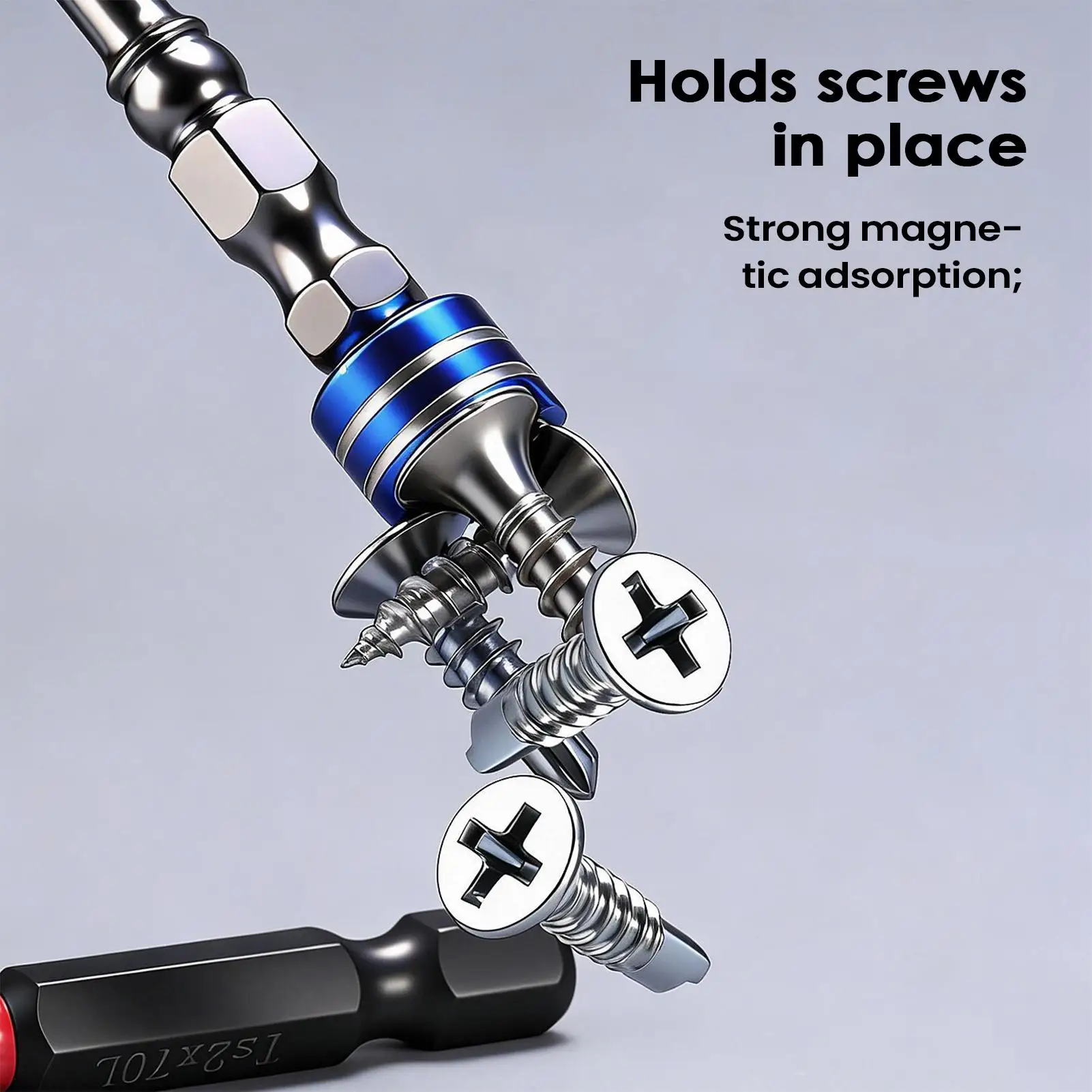 Metal Drill Bits 10-Piece Magnetic Hex Head Extension Adapter Kit Power Drill Bit Set For Home Garage Workshop Construction