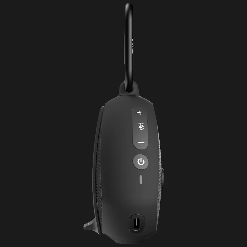 صوت OontZ Clip 5.0-5 وات، بطارية 12 ساعة، نطاق لاسلكي 100 قدم، مقاوم للماء IPX7، مكبر صوت صغير محمول صديق للميزانية