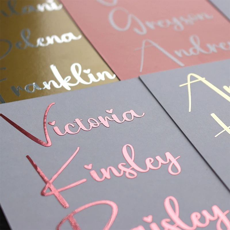 

Персонализированная виниловая наклейка с именем