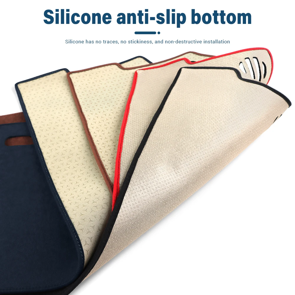 غطاء لوحة سيارة تجنب لوحة مضيئة لوحة أدوات السجاد لتويوتا كامري 70 XV70 2018 2019 2020 2021 2022 2023 2024 الهجين