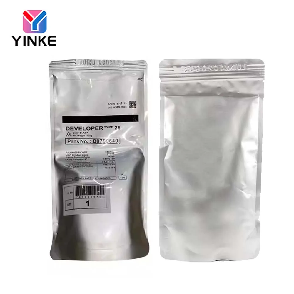 520g Type26 Developer Powder For Ricoh AF2035 AF2045 AF3035 AF3045 OEM Quality Aficio 2035 2045 3035 3045 Carrier 1Bag