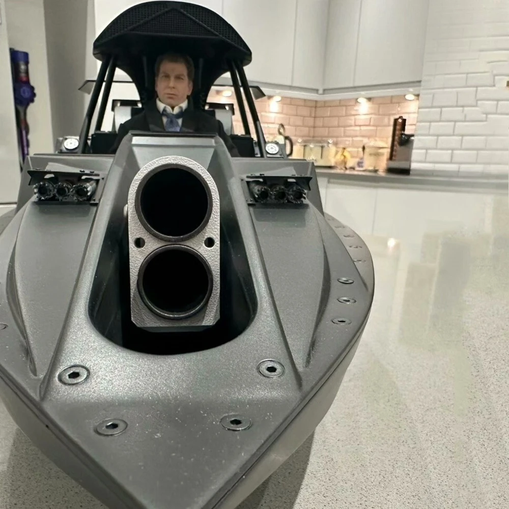 RC Boat 70cm Q Boat Jet Remote Control Ships 3D Printed Molding Jet Pump Driven RC Schiffe Model RTR Ship Toy