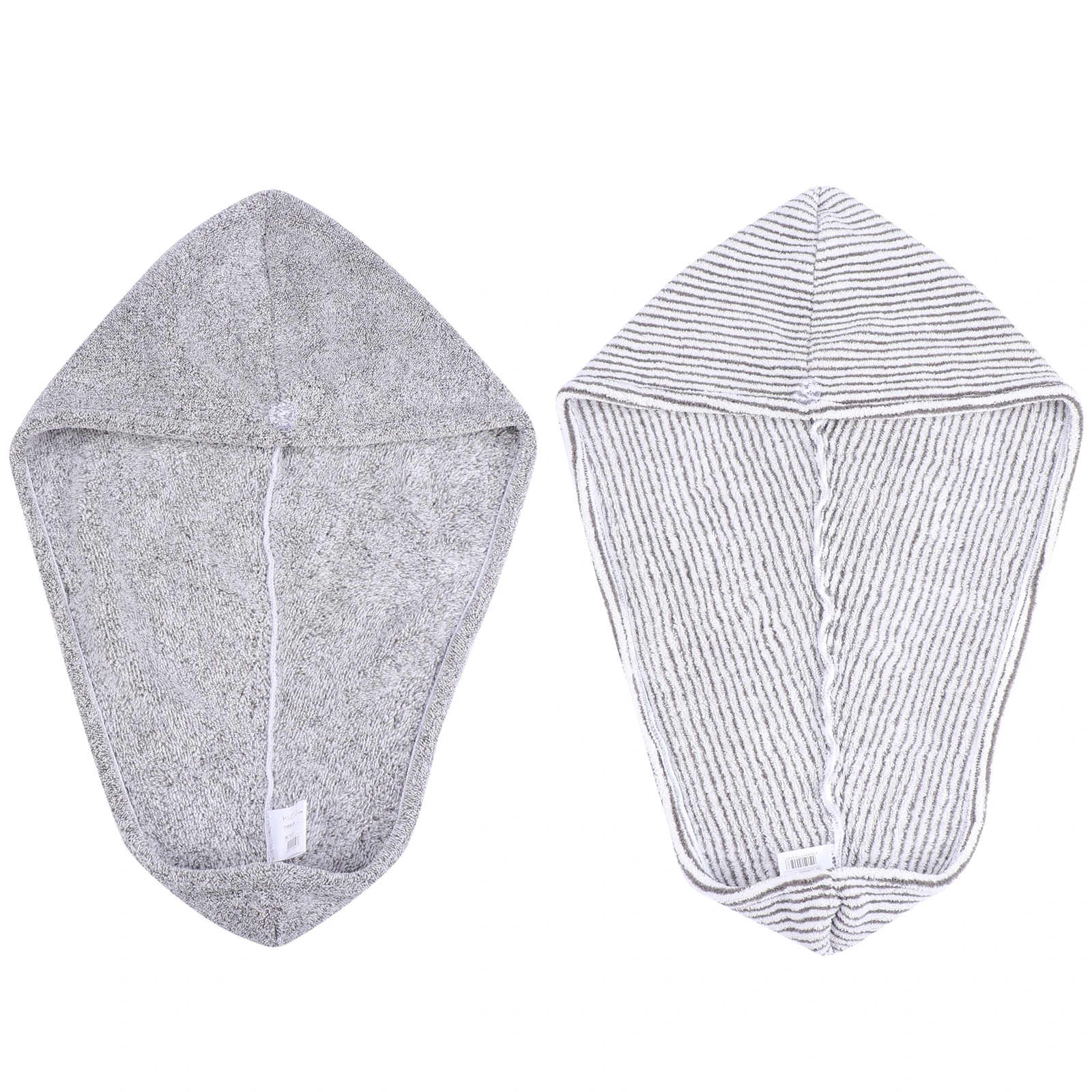 

2Pcs Super Absorbent Hair Towels Quick Dry Cap Fast Drying Head Towel High Water Absorption Performance Durable Use