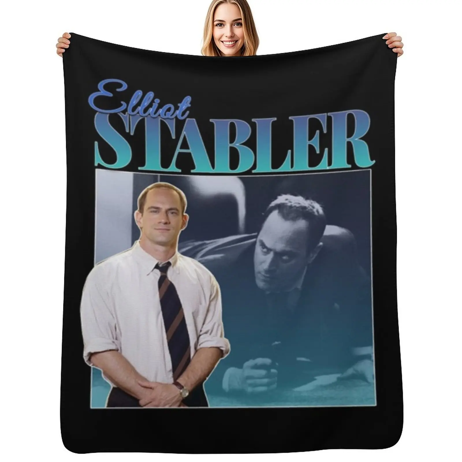 Elliot Stabler Throw Blanket Beach wednesday Sofa sofa bed Thermal Fashion Sofas Blankets