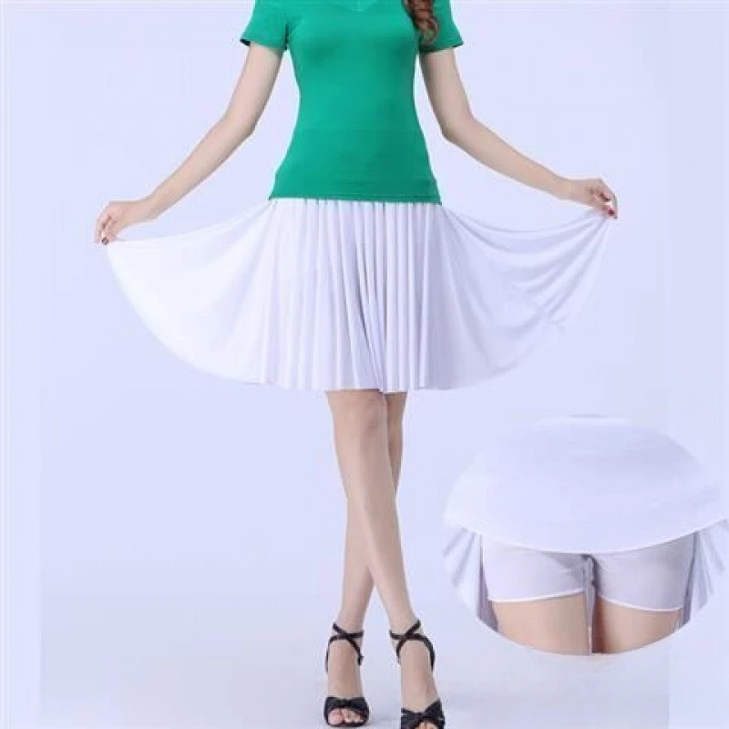 Square Dance Skirt Adult Latin Dance Skirt Summer Square Dance Dress Half Body Skirt Short Skirt