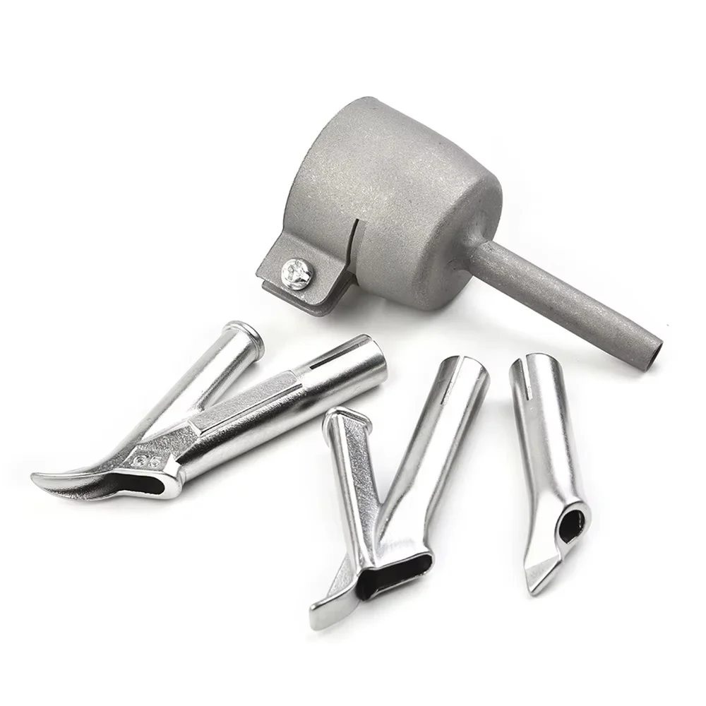 4 قطعة فوهات لحام فوهة لحام سريعة للمسدس الحراري فوهة لحام الهواء الساخن بولي كلوريد الفينيل طرف لحام سبائك التيتانيوم Y نوع 5/7 مللي متر #3