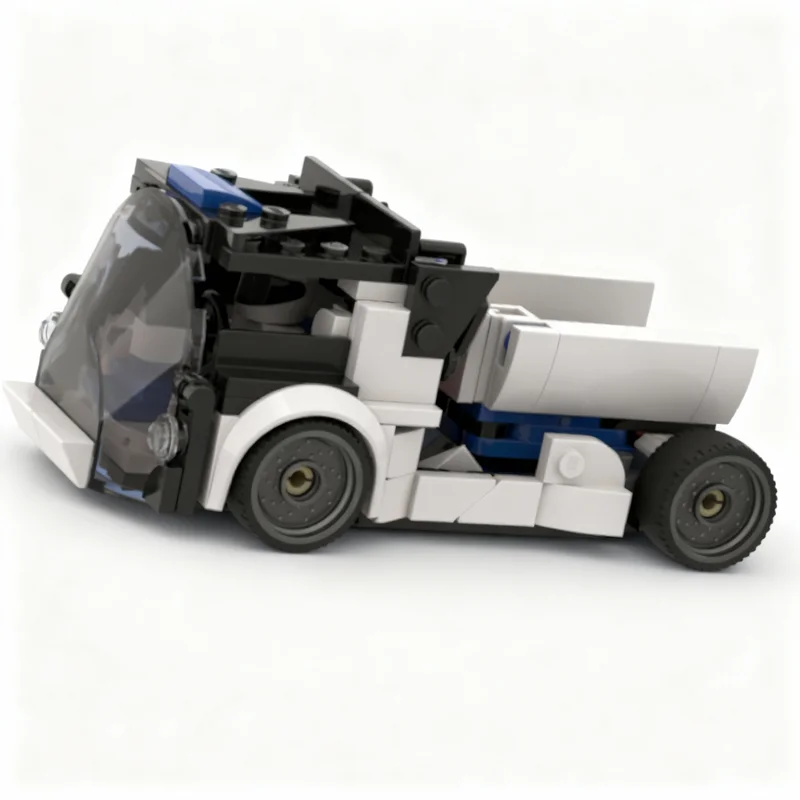 

NEW 203PCS MOC City Champions Super Car 1 Tipper Truck Model Technology DIY Assembly Building Blocks Display Birthday Gift Home