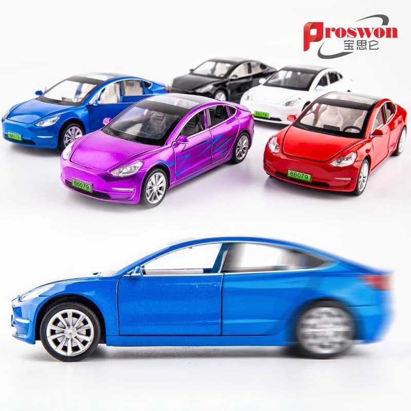 

1:32 модель 3, спортивный автомобиль, модель автомобиля из сплава, имитация литья под давлением металлический игрушечный автомобиль, коллекция моделей транспортных средств, звуковой свет, детский подарок