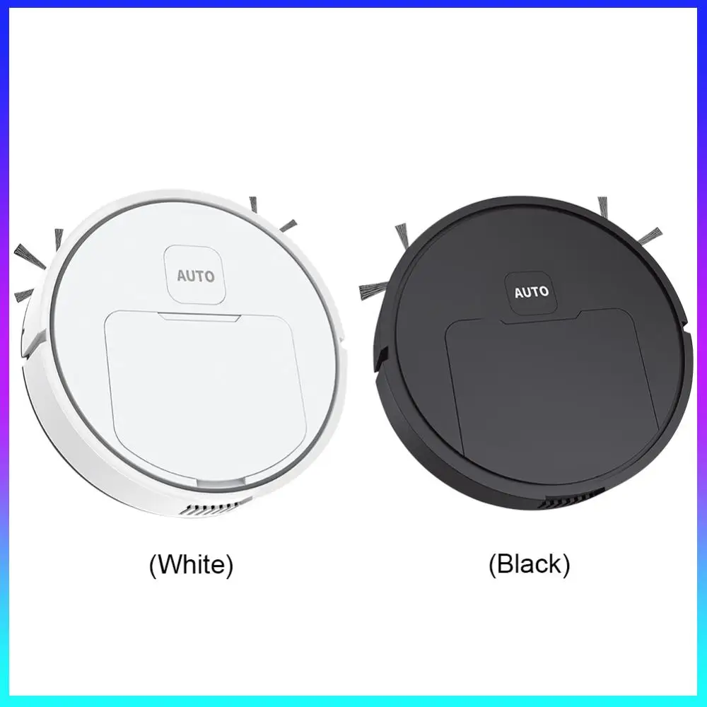 Quiet Cleaning Sweeper Robot 75 Min Runtime Automatic Cleaning Sweeping Machine USB Rechargeable for Pet Hair Carpets and Floors