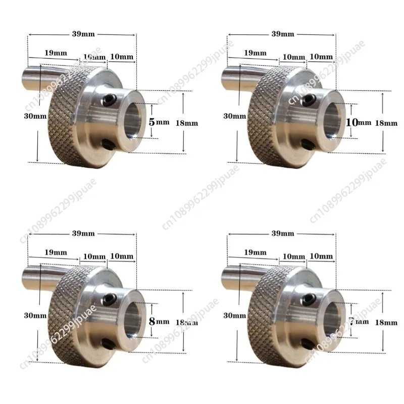 Lathe Handwheel Bore 5/6/7/8/10/11/12/14/16/18mm Solid Scale Handwheel Machinery Accessories For Lathe Milling Grinding Machine