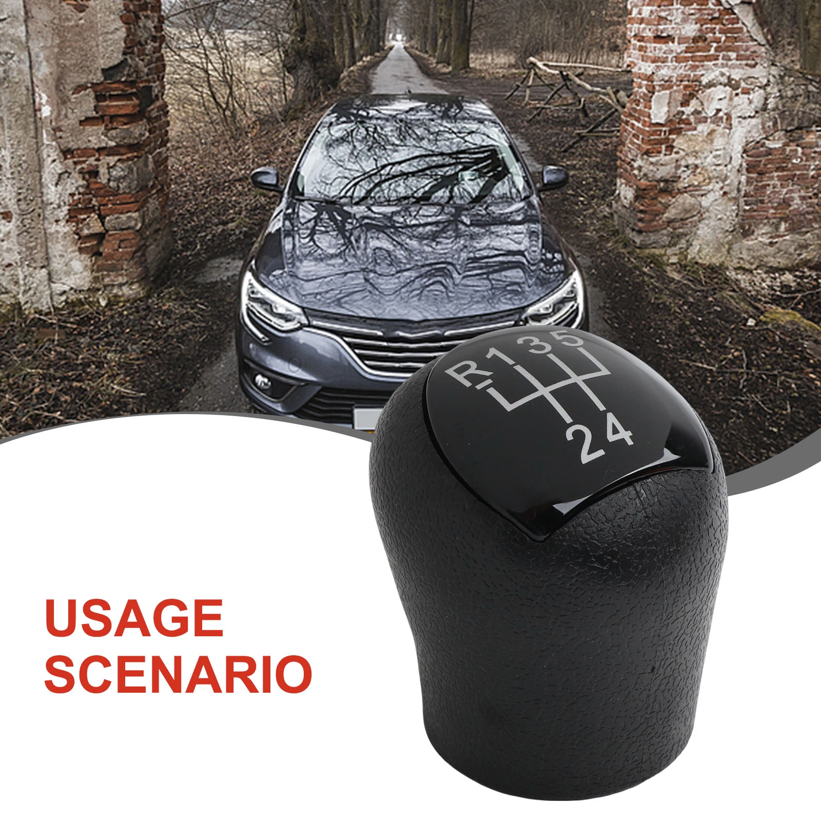

Gear Shift Knob for Clio II For Kangoo and For Twingo Elegant ABS Shifter for Enhanced Vehicle Aesthetic Appeal