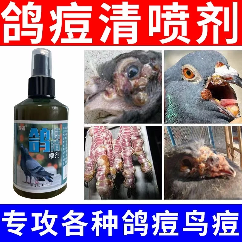 Pigeon Specific Medicine for Racing Pigeons Young Pigeons Canthus Claws Oral Cavity Pigeon Pox Special Insecticidal Spray