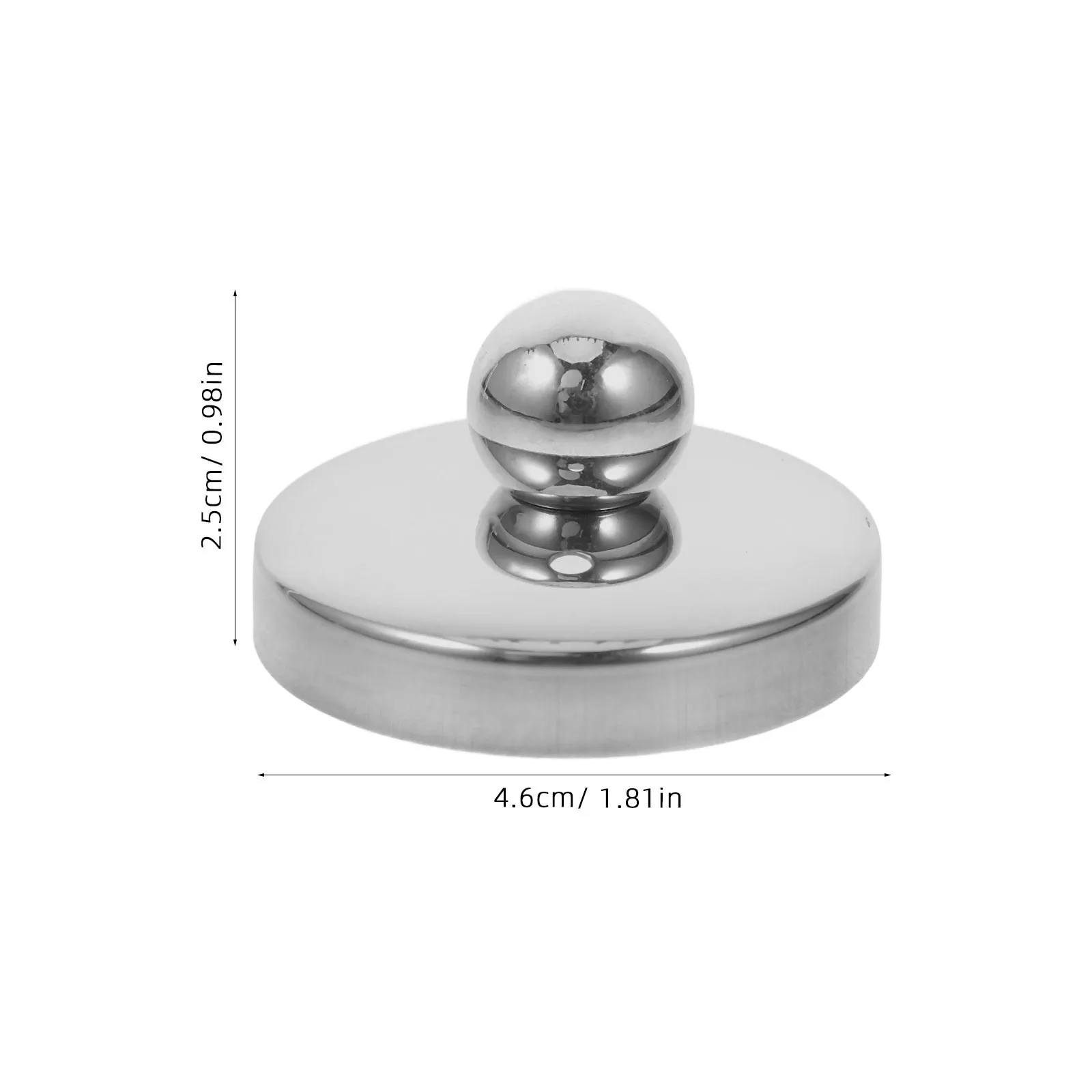 4.6cm 재사용 가능한 티포트 스트레이너 커버 스테인리스 스틸 티 인퓨저 뚜껑 주전자 컵 브루 필터 액세서리 티포트 커버