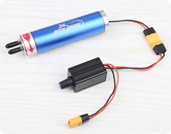 PeakModel RC Smoke Pump Manual Controller - Handheld Speed Control for Model Aircraft Oil Smoke System, 35A Electronic Component