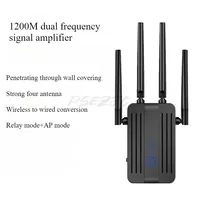 1200M Dual Band WIFI Signal Amplifier Repeater Wireless Router 11AC Dual Band 2.4g 5G Signal Extension