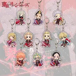 Tokyo Revengers Acrylic Stand Key Chain, Anime Figure, Manjiro, Ken, Takemichi, Hinata, Atsushi, Gold and Jade, Ver, Each Other