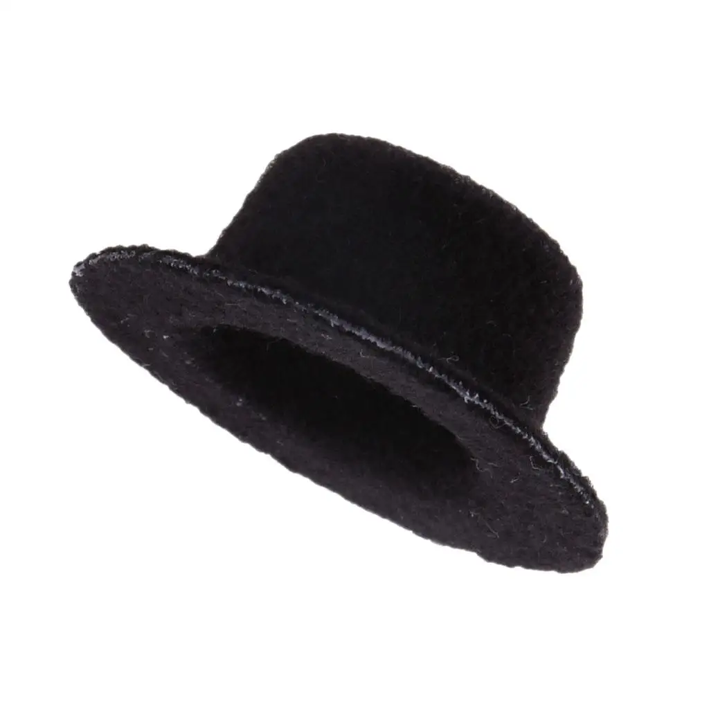 

Кукольный дом, миниатюры, круглая шляпа-котелок, ролевая игра, игрушка, украшение