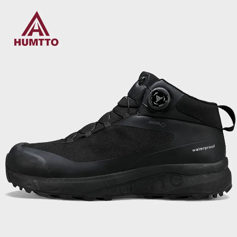 HUMTTO Hiking shoes Men's waterproof hunting Boots Tactical Desert Ankle trekking Boots women warm snow boots travel Sneakers