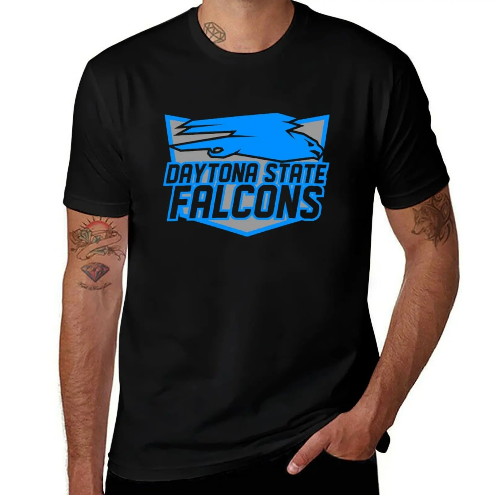 

Футболка DS Falcons, забавные футболки, мужские футболки с принтом, мужская футболка