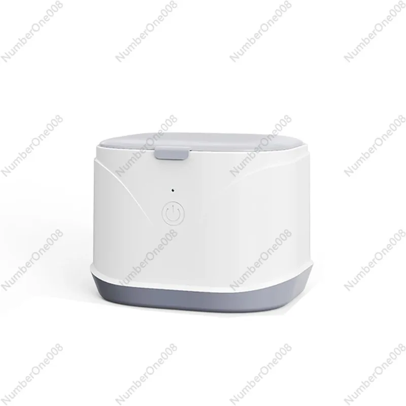 

46kHz Ultrasonic Retainer Cleaner Dental Ultrasonic Bath Portable Ultrasonic Cleaner Machine Sonic Washer for Dentures Aligner