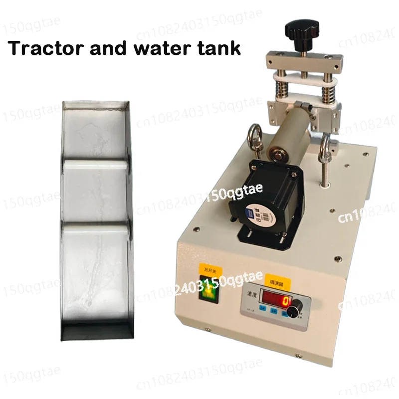 Single Screw Extruder Laboratory Plastic ABS PP Extruder Machine Polymer Injection Molding Crusher Extrusion Traction Water Tank