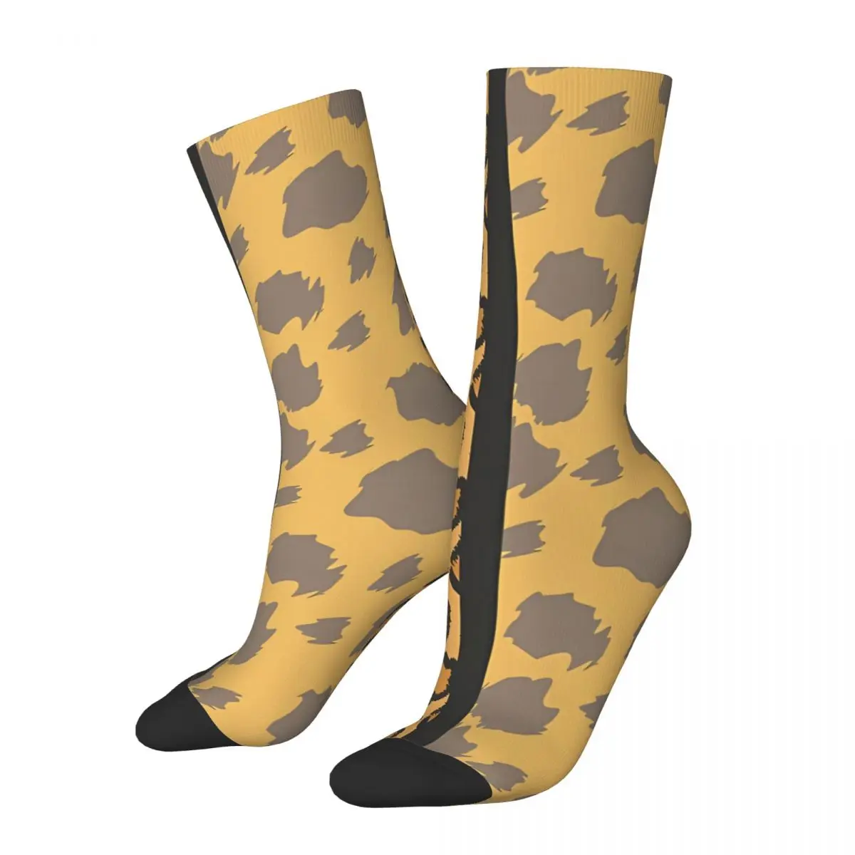 Leopard And Cheetah Pattern Unisex Winter Socks Hiking Happy Socks street style Crazy Sock