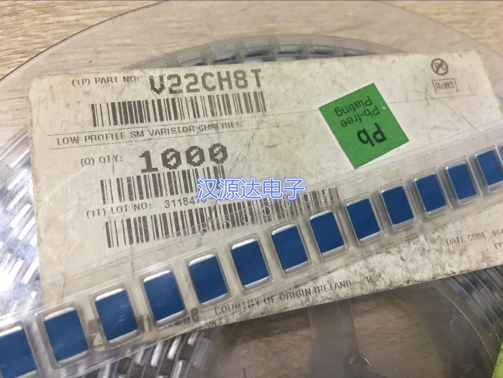 20pcs/lot V22CH8 3220 14VAC 18VDC 250A V22CH8T 22V chips Electronic new
