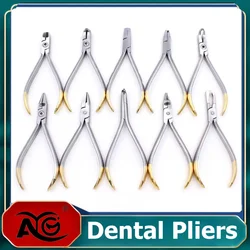 Fórceps dentários fio ortodôntico Alicate de cortador distal, Removedor de cinta de suporte Produto odontológico Instrumento de laboratório dental