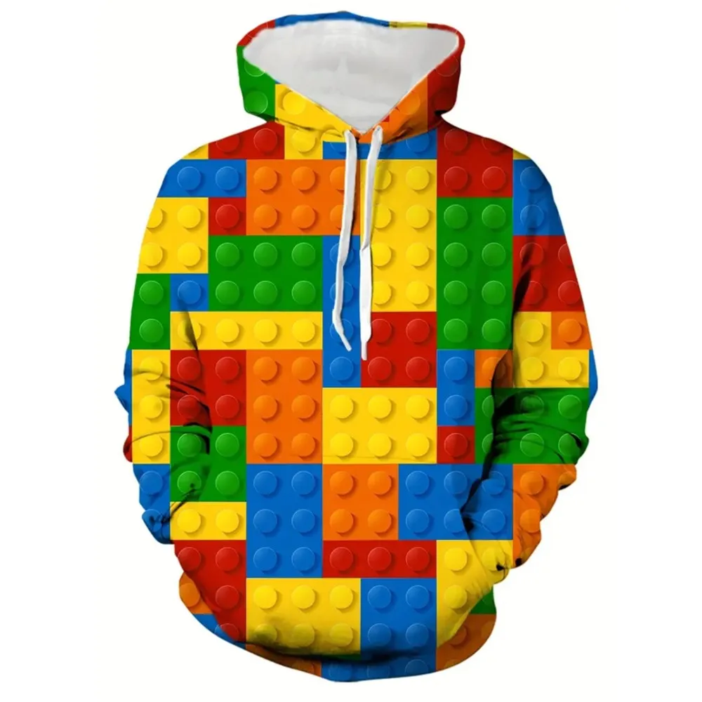 Customization 2026 New Trendy 3D Adult Hoodie With Novel Color Digital Print Kangaroo Pocket For Daily Wear. Hoodie With Soft Te