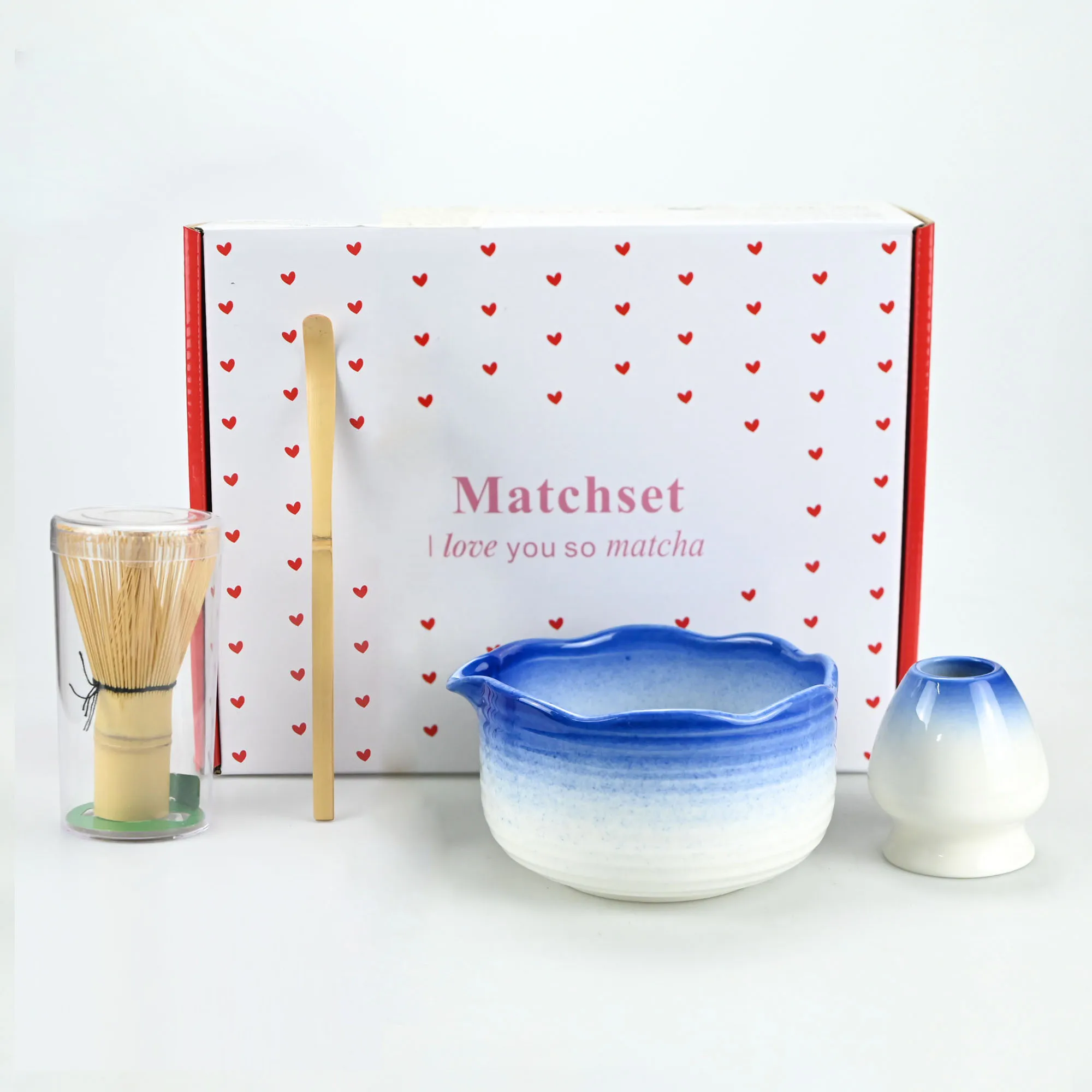 4pcs/set Song Dynasty Matcha Bowls, Matcha Making Tools, Brushes, Song Style Tea Bowls, Mixers, Tea Whisks